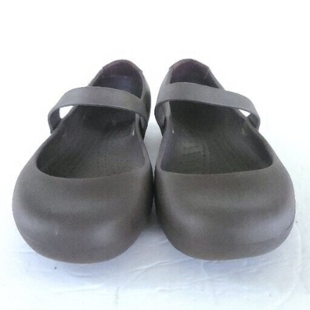 Crocs Alice Mary Janes Womens Size 9 Brown Round Toe Slip On Flat  Work Shoe
